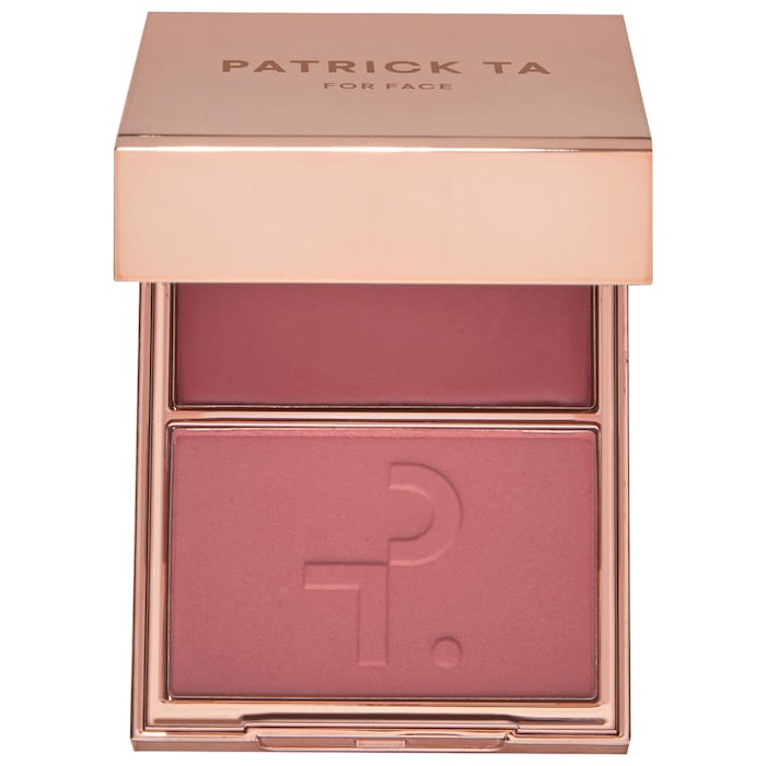patrick ta Major Headlines Double-  Crème & Powder Blush Duo